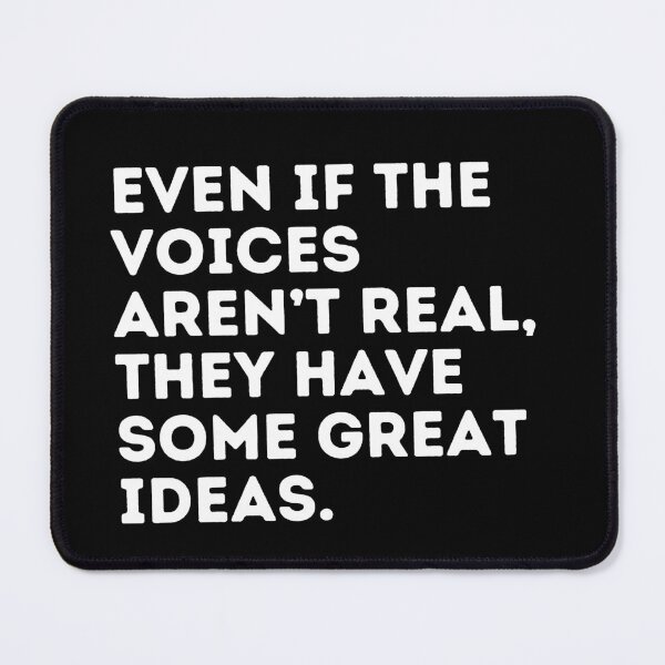 Item preview, My Brain: A Theme Park for Uncensored Ideas - WHITE TEXT designed and sold by SorryFrog.