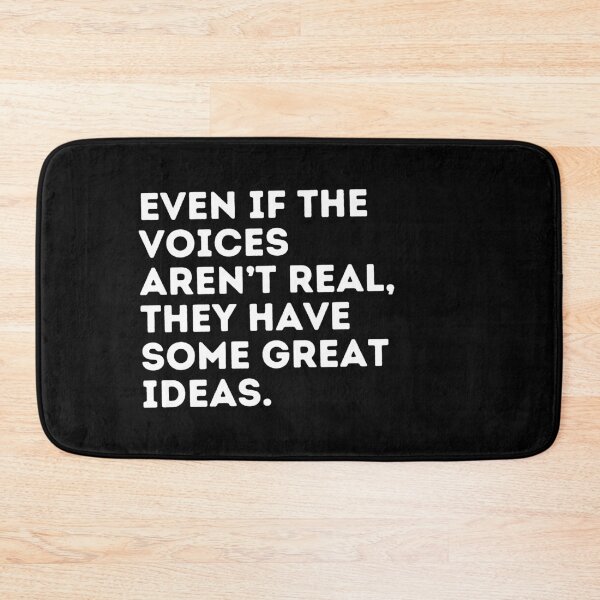Item preview, My Brain: A Theme Park for Uncensored Ideas - WHITE TEXT designed and sold by SorryFrog.