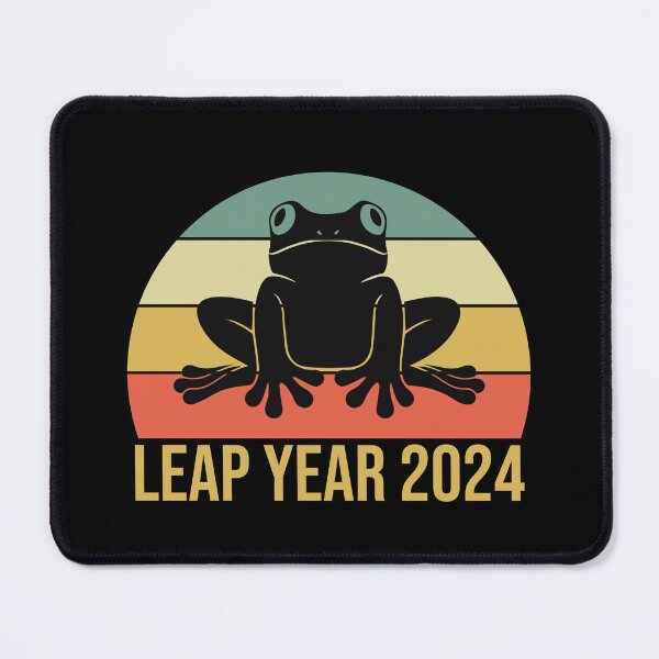 Item preview, Leap Year 2024 Leap Frog February 29th designed and sold by ArtMeetsPizza.