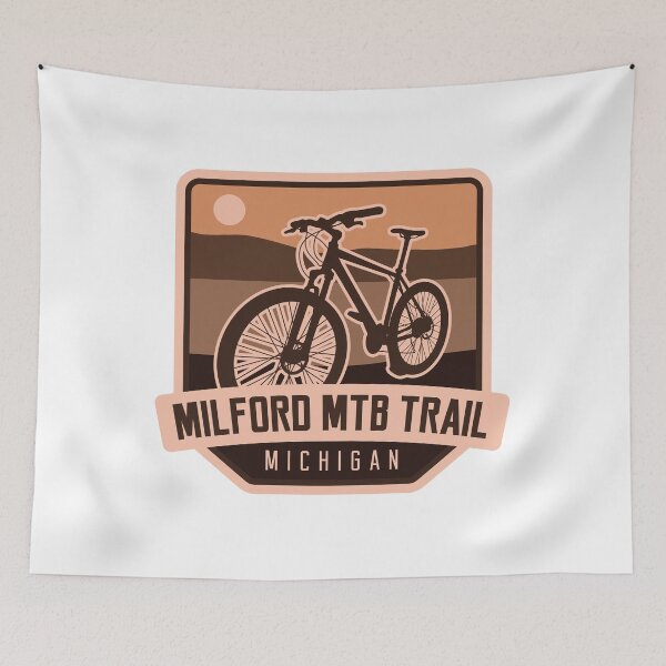 Item preview, Milford MTB Trail - Michigan designed and sold by Moritz Schwäble.