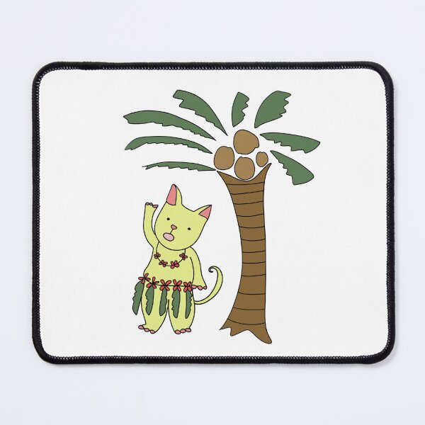Item preview, Dog does a hula hawaii dance designed and sold by HidingCat.