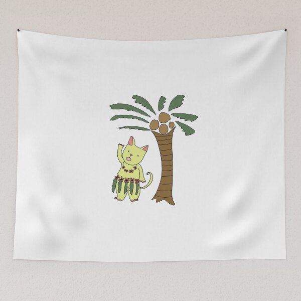 Item preview, Dog does a hula hawaii dance  designed and sold by HidingCat.