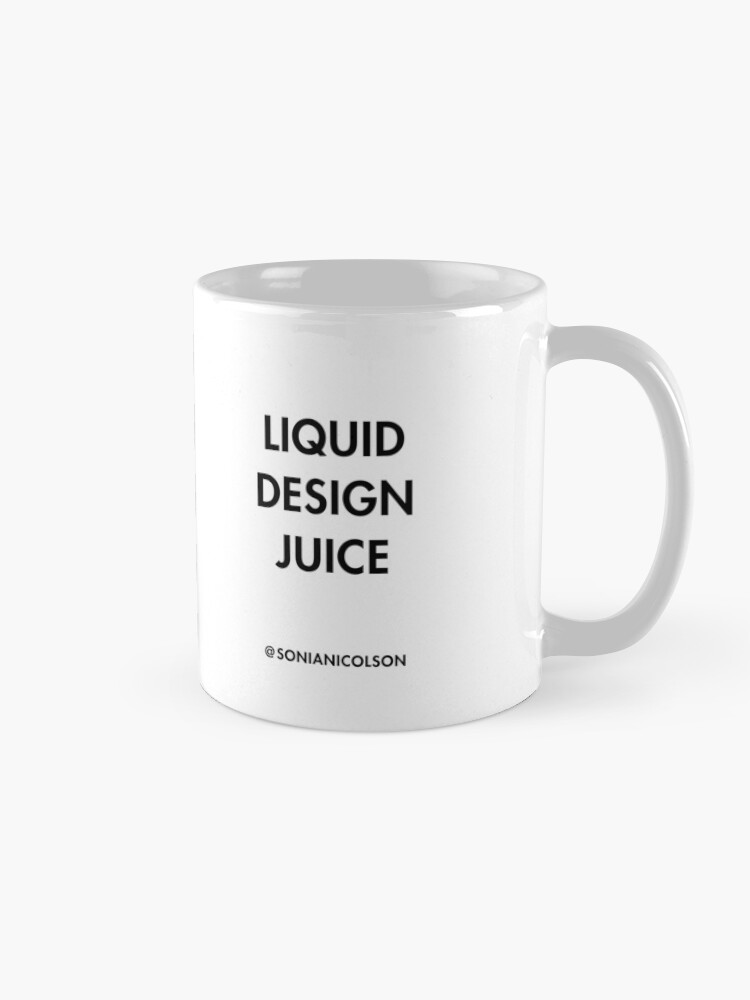 Thumbnail 5 of 6, Coffee Mug, Liquid Design Juice designed and sold by layoutlines.