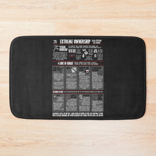 Item preview, Visual Summary Extreme Ownership (Jocko Willink) designed and sold by TKsuited.