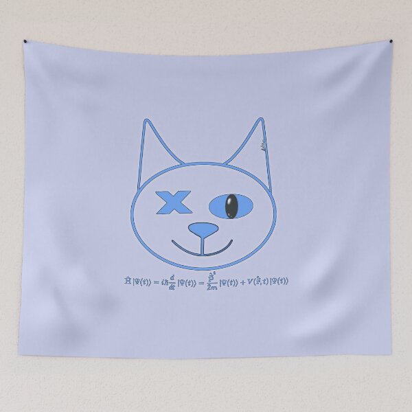 Item preview, schrodinger's cat equation designed and sold by Themys24.