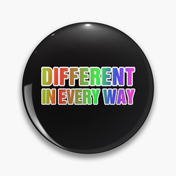 Item preview, Different in every way designed and sold by Aiyinyangart.