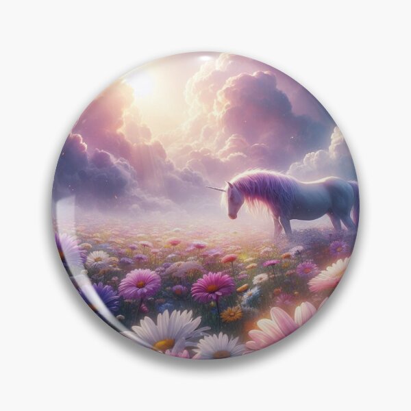 Item preview, Unicorn, flower field, heavenly view designed and sold by MarJul.