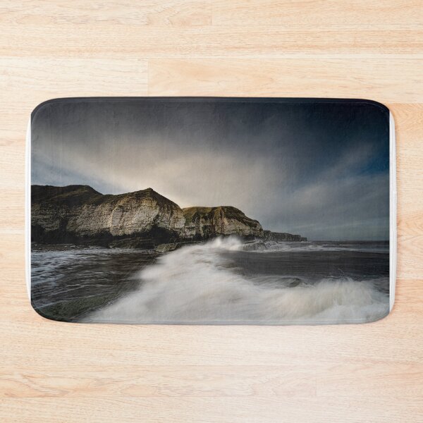 Item preview, Stormy seas and the Flamborough cliffs 1015 designed and sold by PHILIP CHALK.