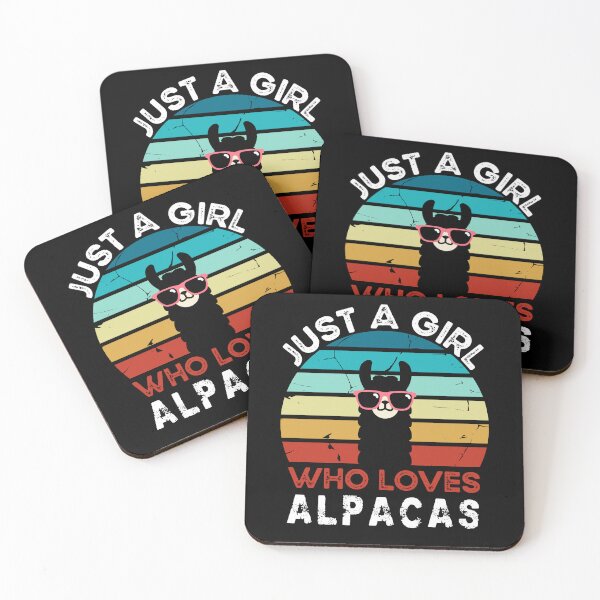 Item preview, Just a Girl who loves alpacas #2 designed and sold by XYDstore.