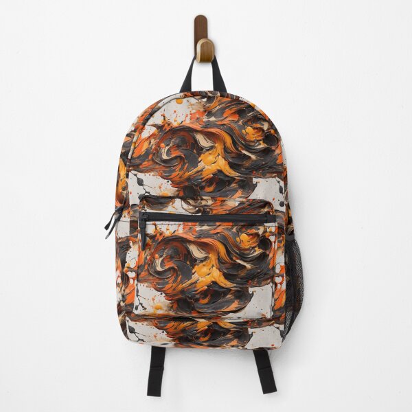 Item preview, INK SPLASH - ORANGE AND GREY designed and sold by NAG5089A.