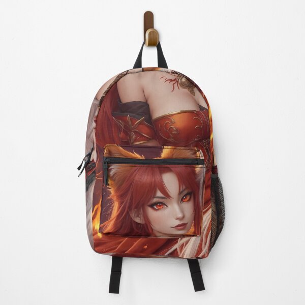 Item preview, Anime girl fire fox designed and sold by ArtBoom73.