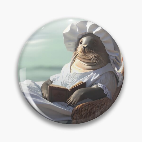 Item preview, 'After luncheon, Mrs Sealham liked to recline on the chaise longue and read a racy novel...' designed and sold by ArtSea-Bubble.