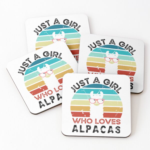 Item preview, Just a Girl who loves alpacas #2 designed and sold by XYDstore.