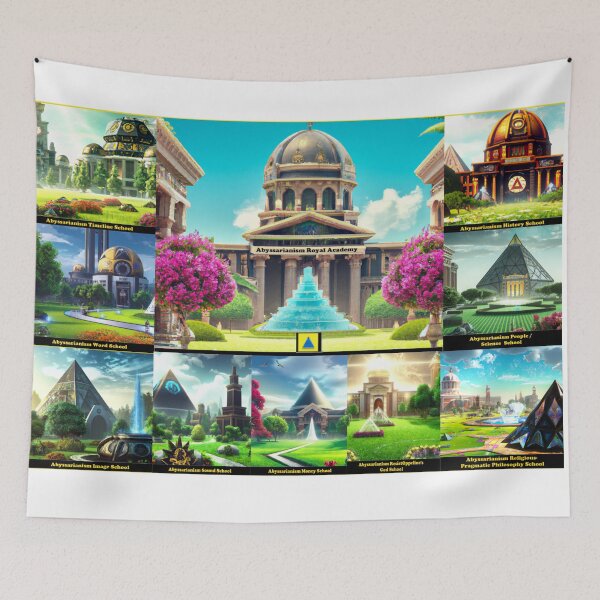 Item preview, Abyssarianism Grand Campus School Jigsaw Puzzle designed and sold by Cupideros.