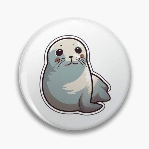Item preview, Common Seal Kawaii UK Animal Inspired Art and Stickers designed and sold by CDC40.
