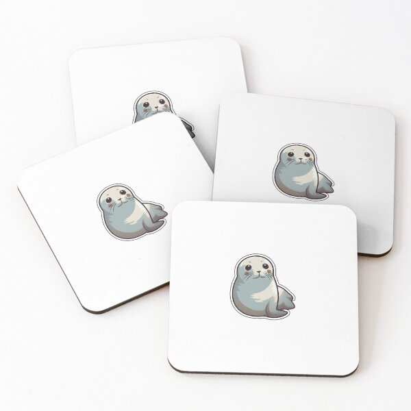 Item preview, Common Seal Kawaii UK Animal Inspired Art and Stickers designed and sold by CDC40.
