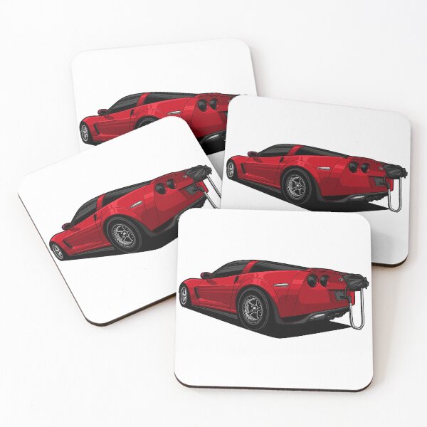 Item preview, Chevrolet Corvette (C6) Red Version designed and sold by vektoranda.