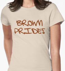 Brown Pride Women's Fitted T-Shirt