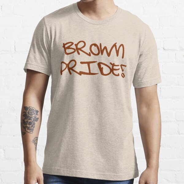 Mens Brown Pride T-Shirt Or Tank Top Chicano Latin Pride