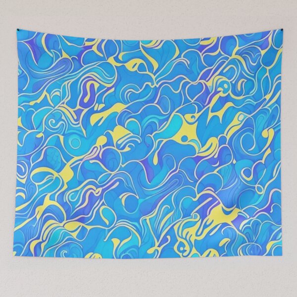 Item preview, Motif | S1 | Waves designed and sold by Tarnaka.