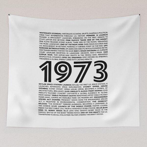 Item preview, Born in '73: Timeless Treasures from a Remarkable Year - Celebrate Your Vintage Journey! designed and sold by ShobulousStudio.