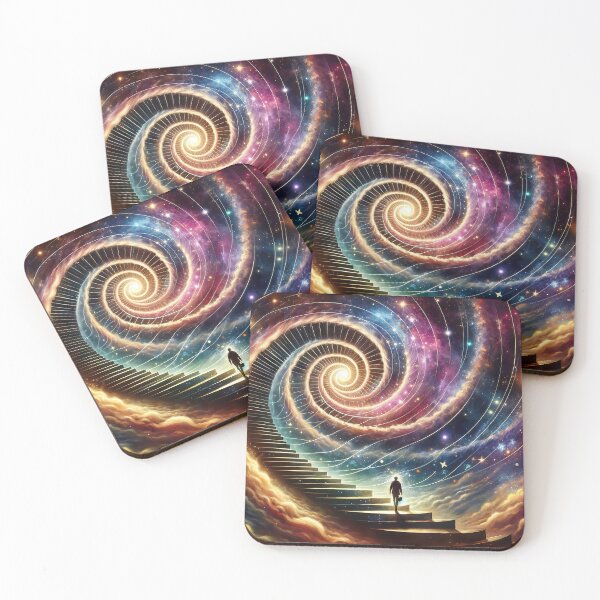 Item preview, Cosmic Requiem - Spiraling Stairs designed and sold by DigiDomination.