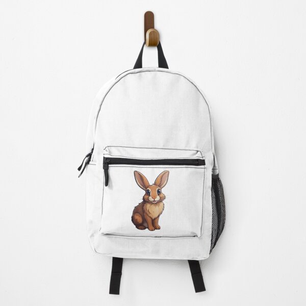 Handmade hare cheapest with a backpack (male)