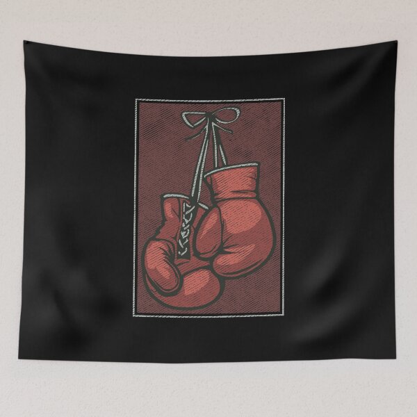Item preview, Love Boxing Retro Red Boxing Gloves Gifts for Boxer designed and sold by alenaz.