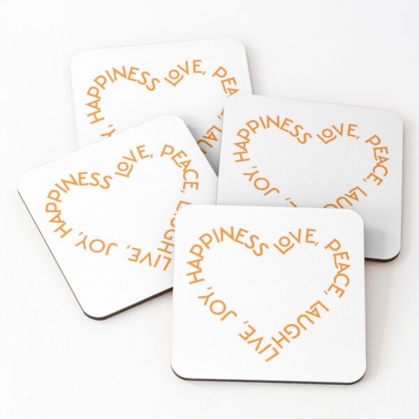 Item preview, Live Laugh Love in Heart Shape designed and sold by CyberWindow.