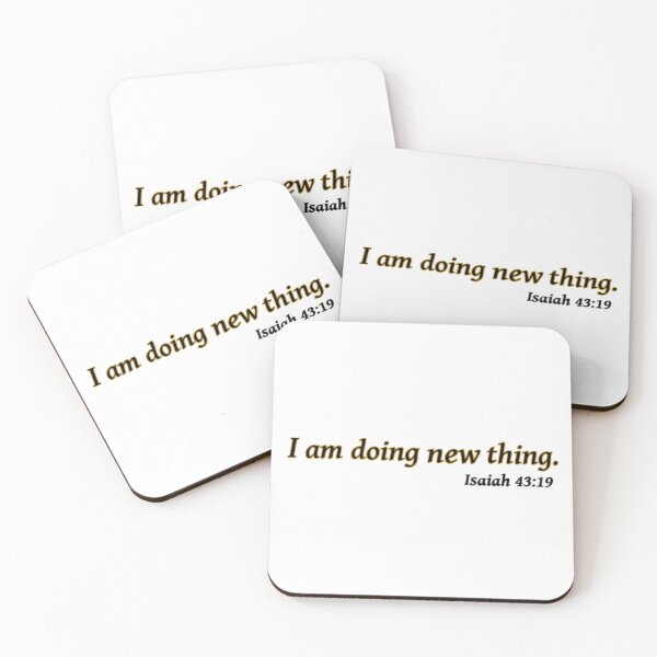 Item preview, I am doing a new thing. Isaiah 43:19 designed and sold by UnlockKnowledge.