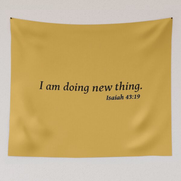Item preview, I am doing a new thing. Isaiah 43:19 designed and sold by UnlockKnowledge.