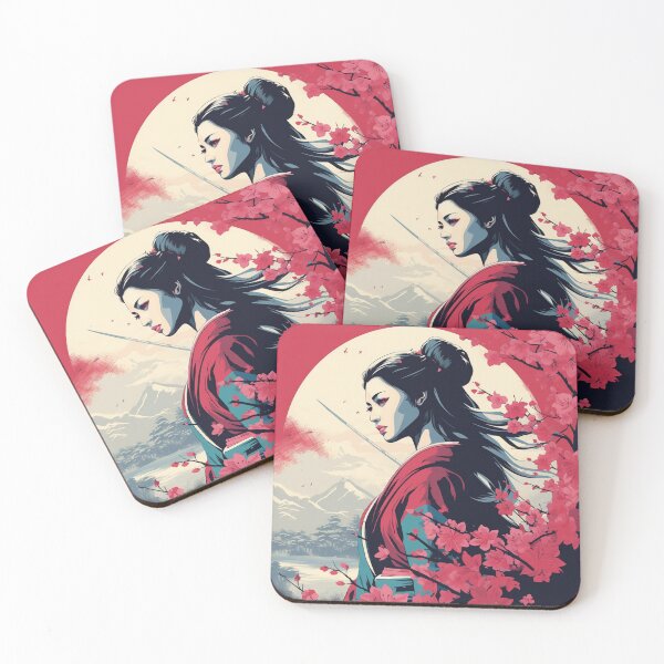 Item preview, Geisha classic japanese oriental ninja designed and sold by VivaVibeStyle.
