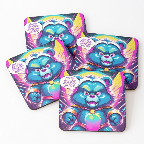 Item preview, Cute Angry Bears "B!#*H Better Have My Honey" designed and sold by NeutrinoJem.