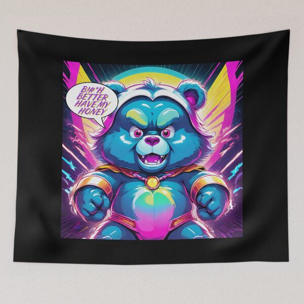 Item preview, Cute Angry Bears "B!#*H Better Have My Honey" designed and sold by NeutrinoJem.