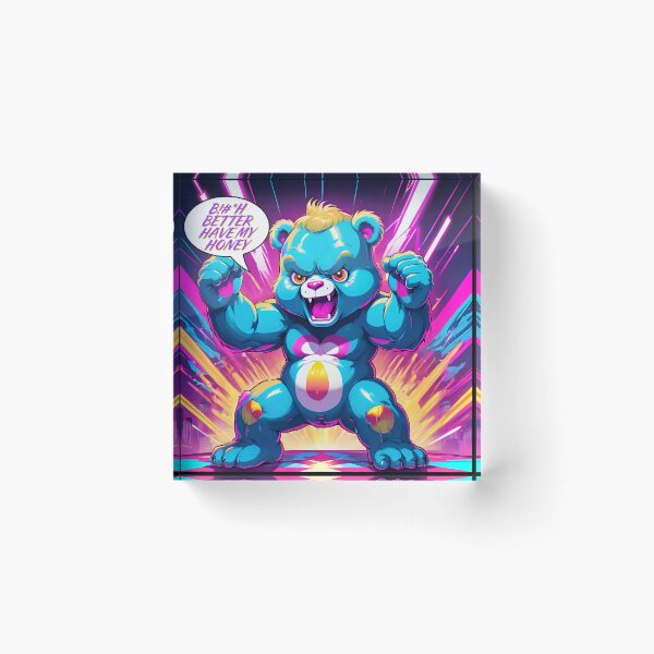 Item preview, Cute Angry Bears "B!#*H Better Have My Honey" designed and sold by NeutrinoJem.