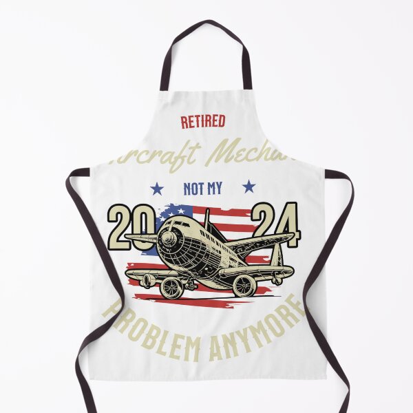 Item preview, 2024 American Retired Aircraft Mechanic Not My Problem Anymore designed and sold by Nicole Creates.