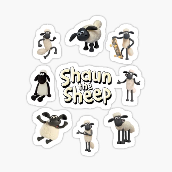 Sticker: Shaun Das Schaf