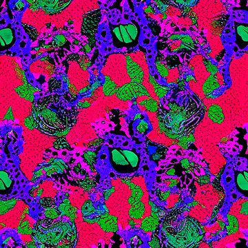 Artwork thumbnail, Colorful Pattern by Pattern-life-