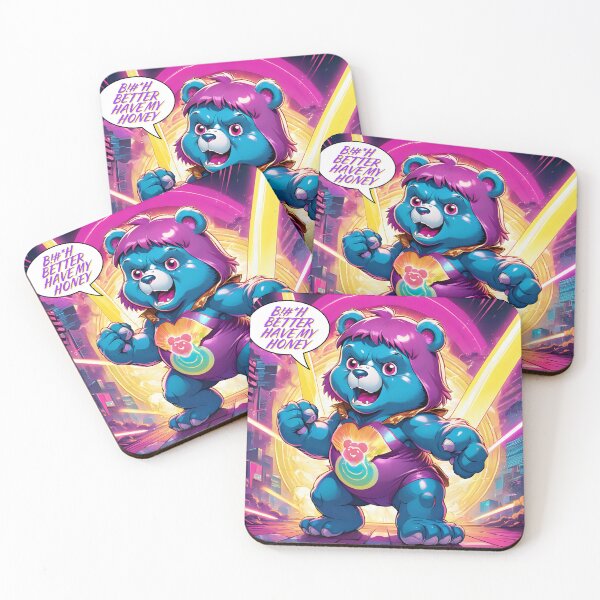 Item preview, Cute Angry Bears "B!#*H Better Have My Honey" designed and sold by NeutrinoJem.