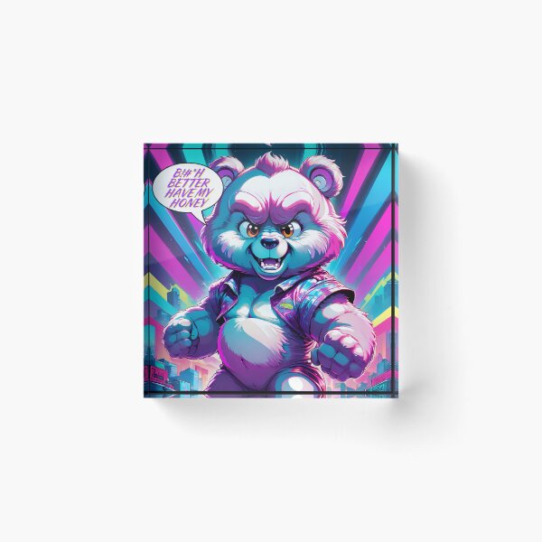 Item preview, Cute Angry Bears "B!#*H Better Have My Honey" designed and sold by NeutrinoJem.