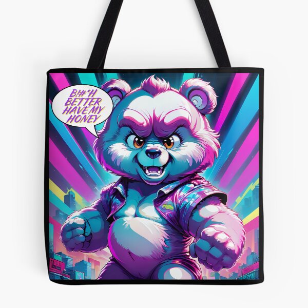 Item preview, Cute Angry Bears "B!#*H Better Have My Honey" designed and sold by NeutrinoJem.