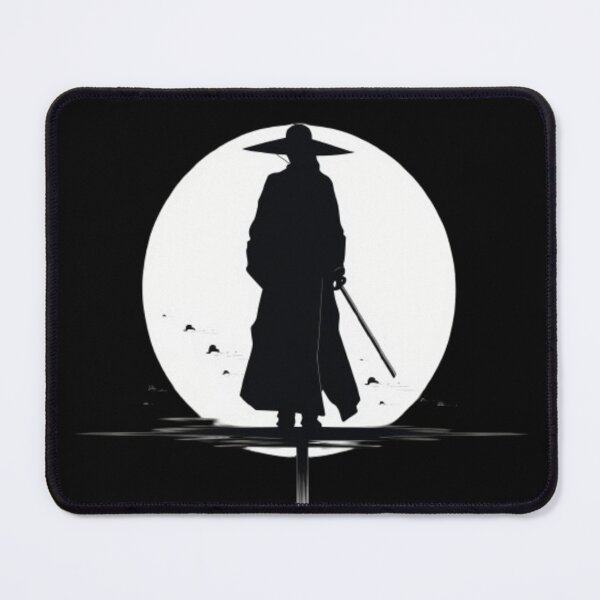 Item preview, Black and white Samurai Warrior Oriental Design designed and sold by VivaVibeStyle.