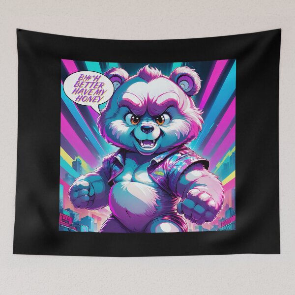 Item preview, Cute Angry Bears "B!#*H Better Have My Honey" designed and sold by NeutrinoJem.
