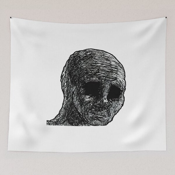 Item preview, Depressed And Blackpilled Wojak Meme designed and sold by TeesByPatrick.