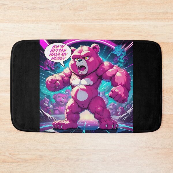 Item preview, Cute Angry Bears "B!#*H Better Have My Honey" designed and sold by NeutrinoJem.