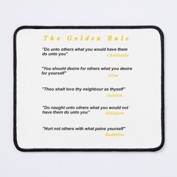 Item preview, The Golden Rule - Christianity, Islam, Judaism, Hinduism, Buddhism designed and sold by UnlockKnowledge.