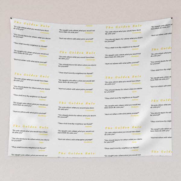Item preview, The Golden Rule - Christianity, Islam, Judaism, Hinduism, Buddhism designed and sold by UnlockKnowledge.