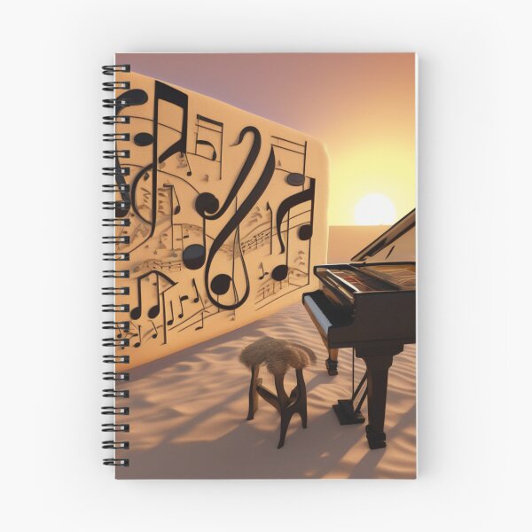 Item preview, Abstract image of a piano and musical symbols designed and sold by MusicalArtisty.