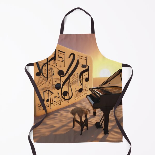 Item preview, Abstract image of a piano and musical symbols designed and sold by MusicalArtisty.