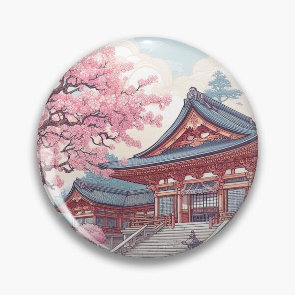 Item preview, ancient japanese temples designed and sold by Jikni.